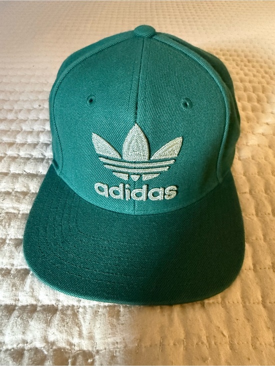 adidas Other - adidas Teal Trefoil Snapback Hat